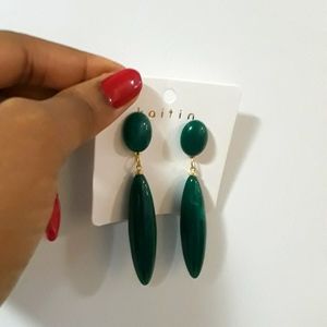 Dropped earrings